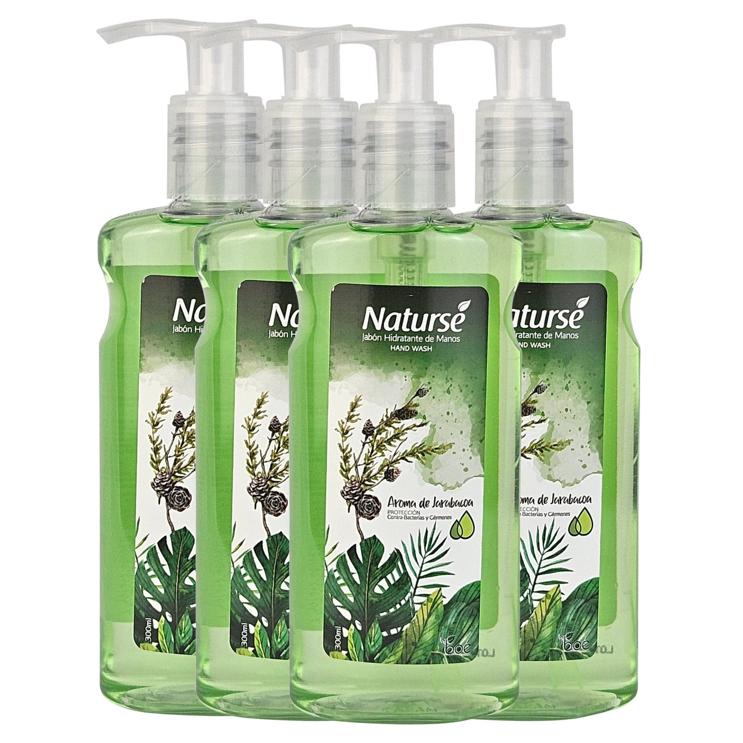 Boe Naturse Hydrating Hand Soap 10 oz - Jarabacoa Scent - Moisturizing Liquid Soap