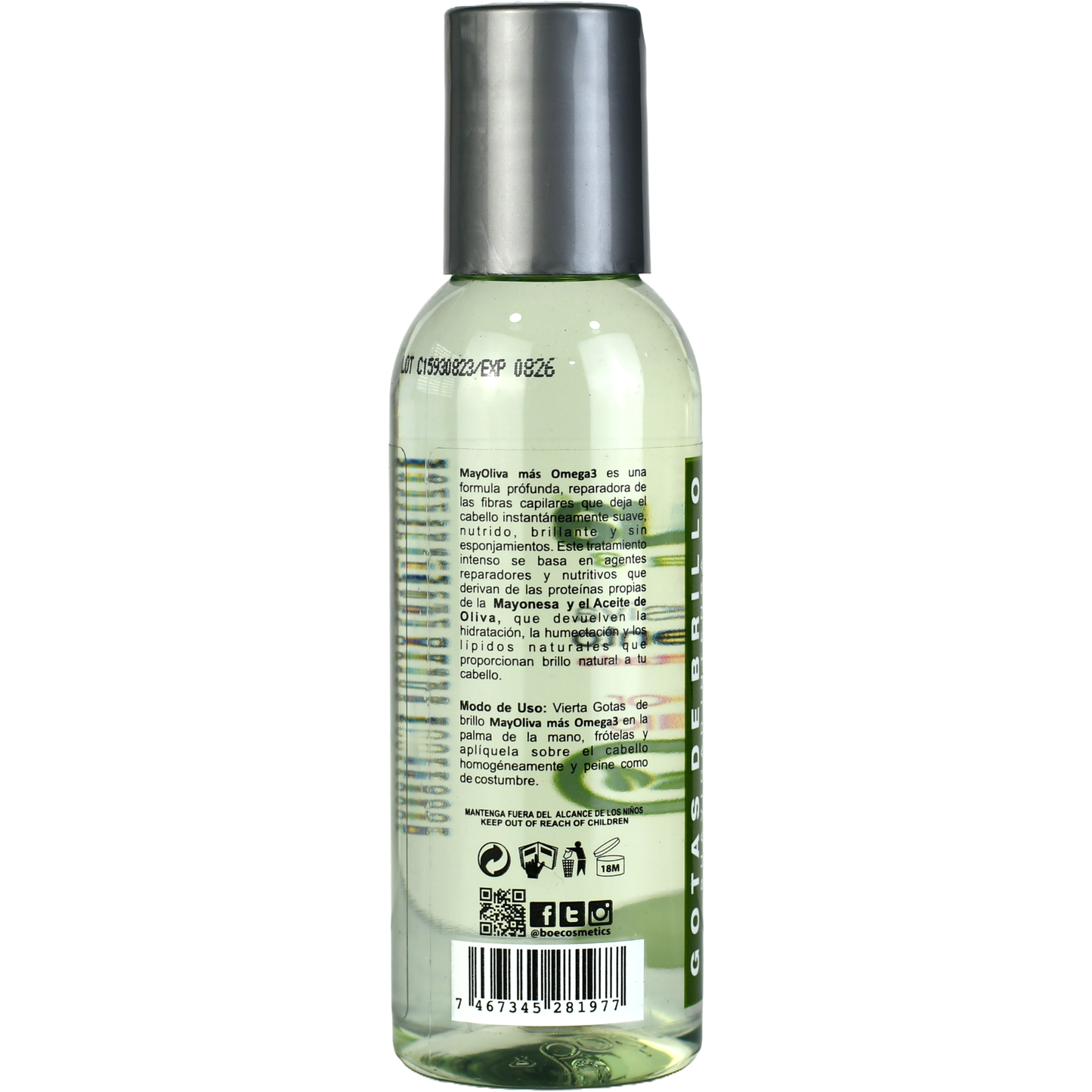 MAYOLIVA GOTAS DE BRILLO 4 Oz. 24/1