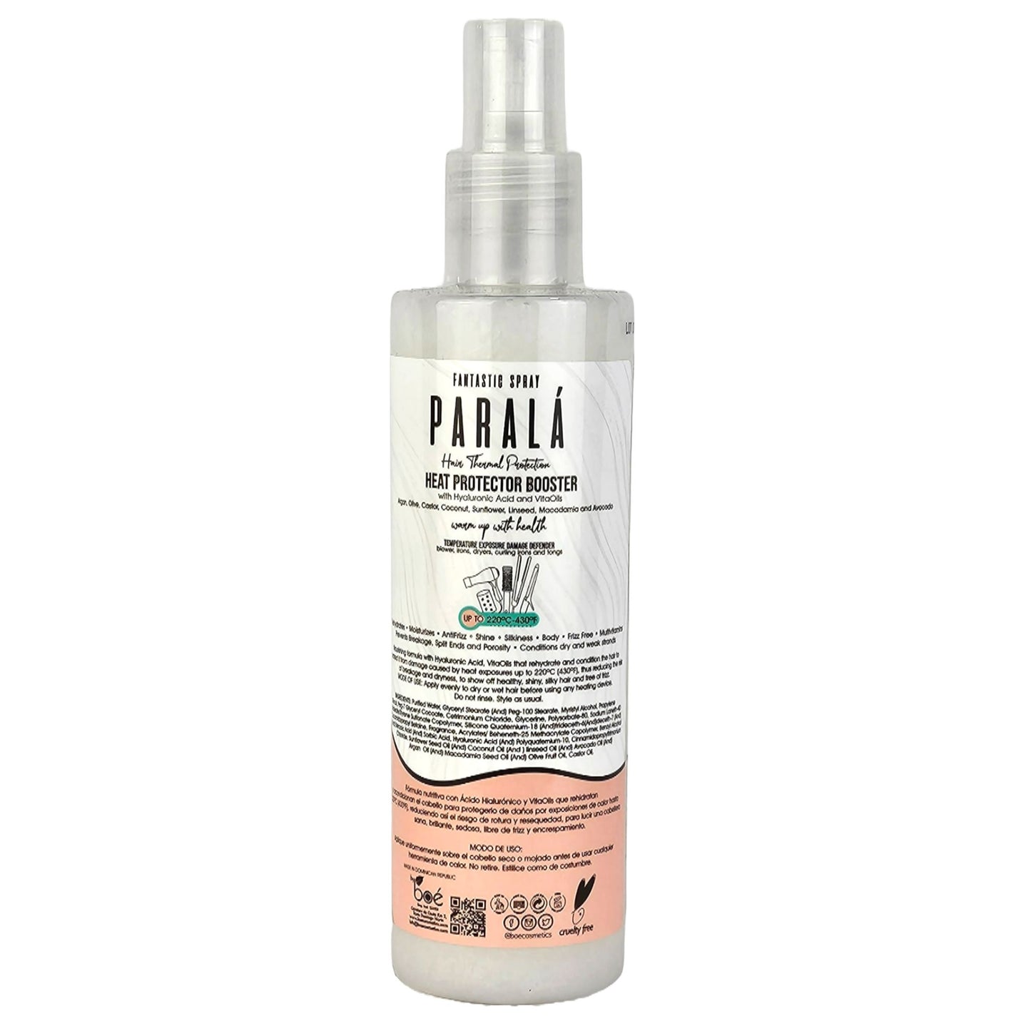 Spray Fantastico PARALA 8 oz - Thermal Hair Protection Spray