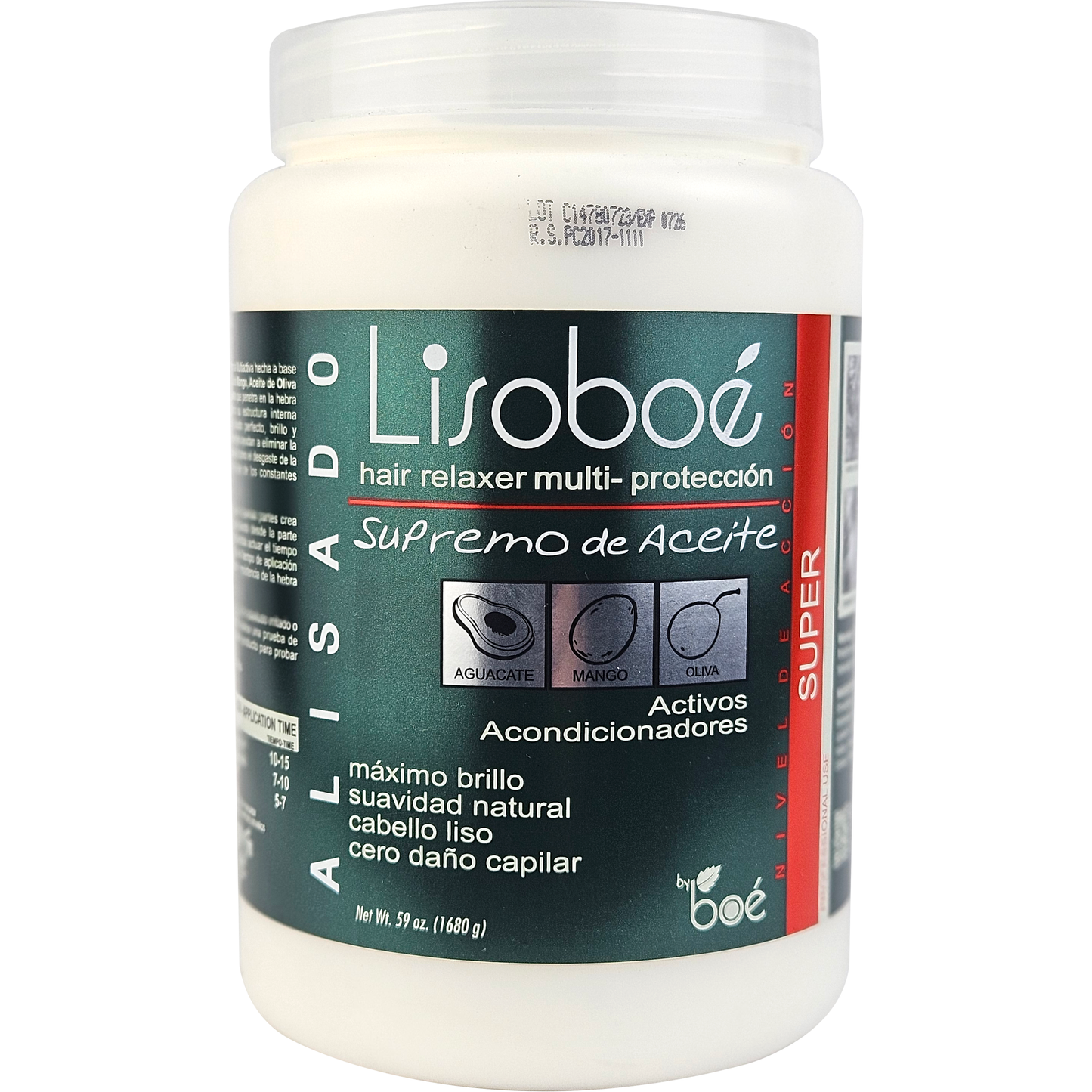 LISOBOE SUPREMO ACEITE 59oz 6/1