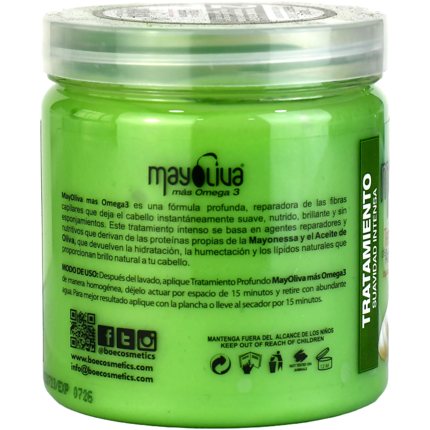 MAYOLIVA TRATAMIENTO 8 Oz. 24/1