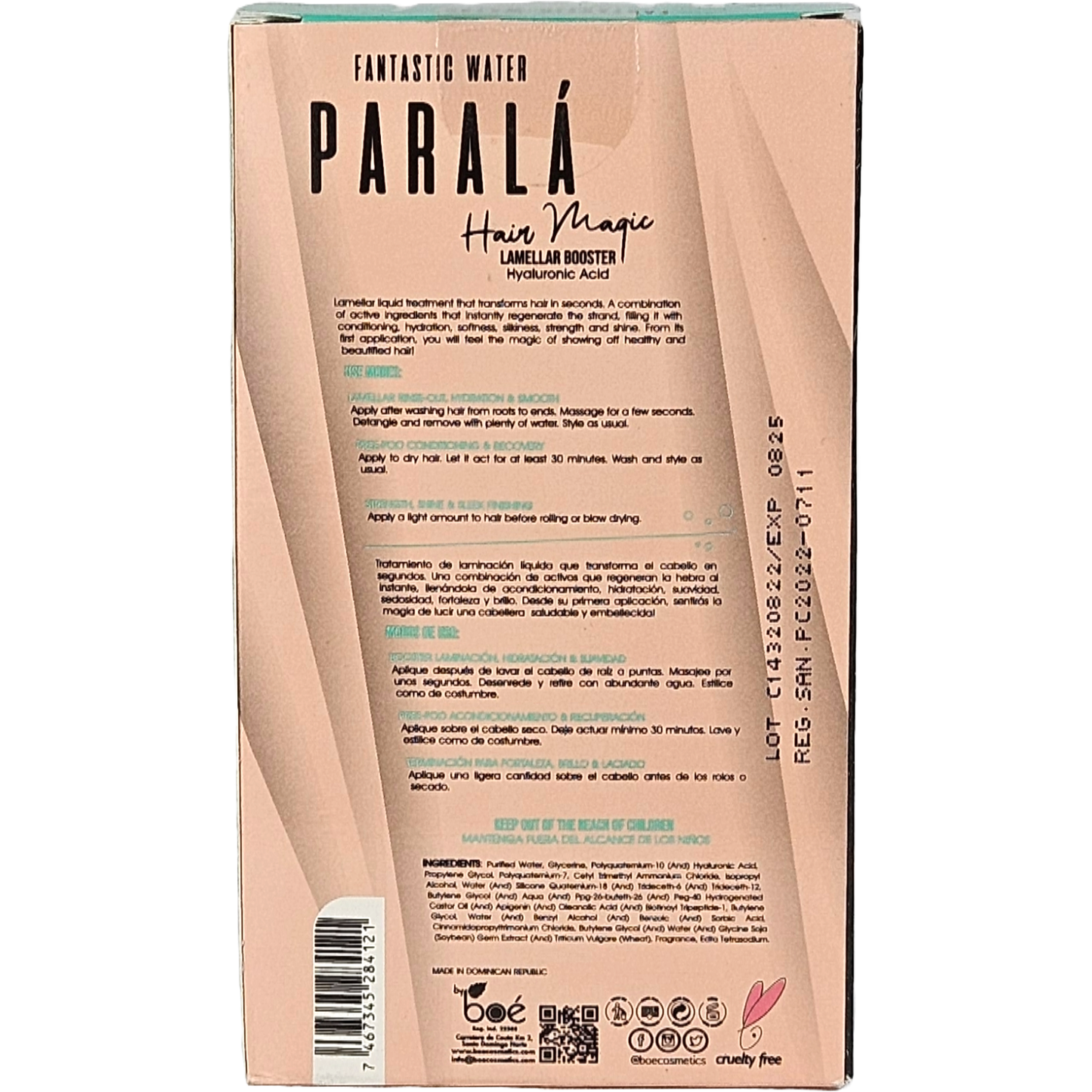 Aqua Fantastica Parala Magia Capilar 4 oz - Lamellar Hair Treatment