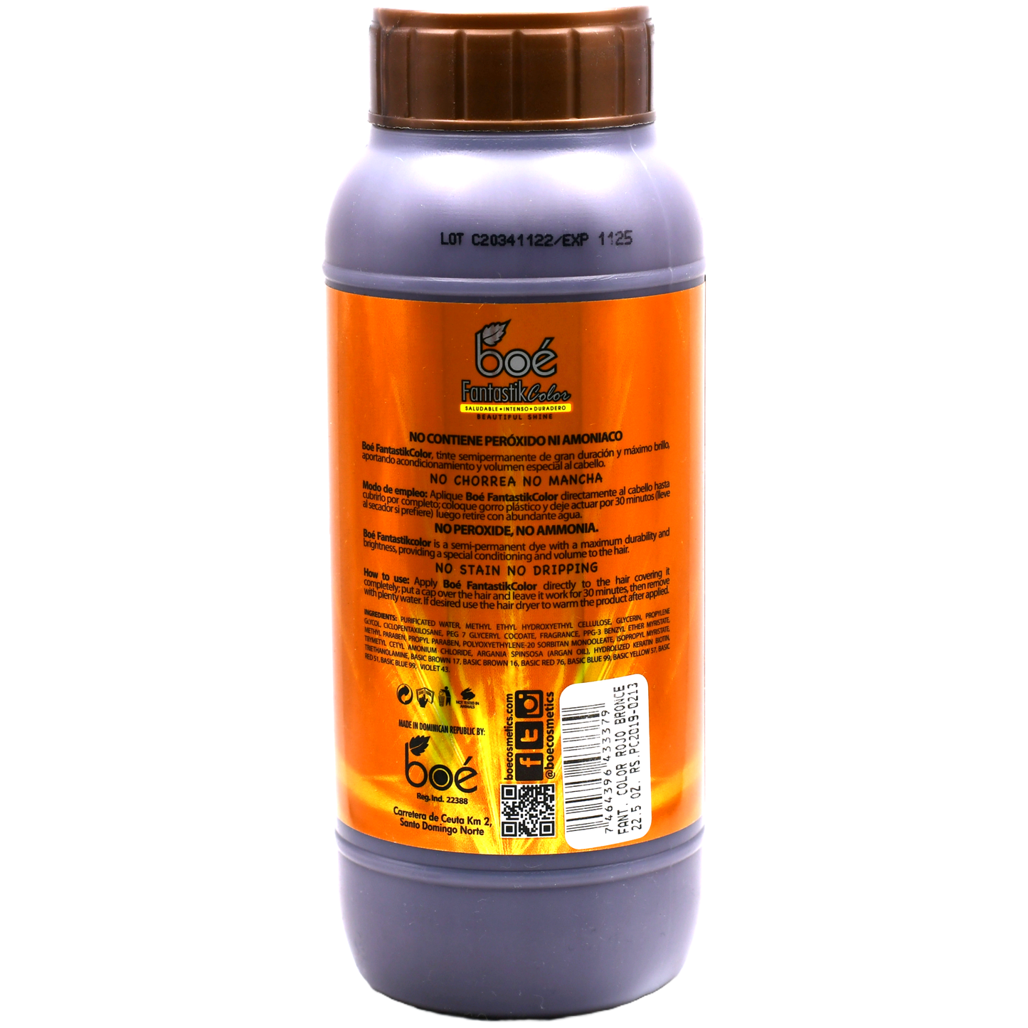 FANTASTIK COLOR CELLOPHANE ROJO BCE. 22 OZ. 6/1