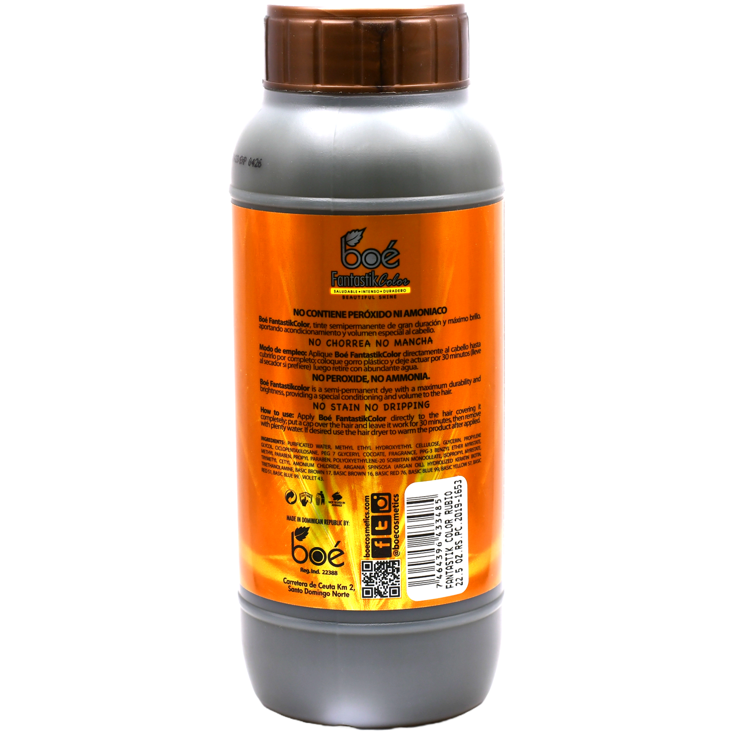 FANTASTIK COLOR CELLOPHANE RUBIO 22 OZ. 6/1