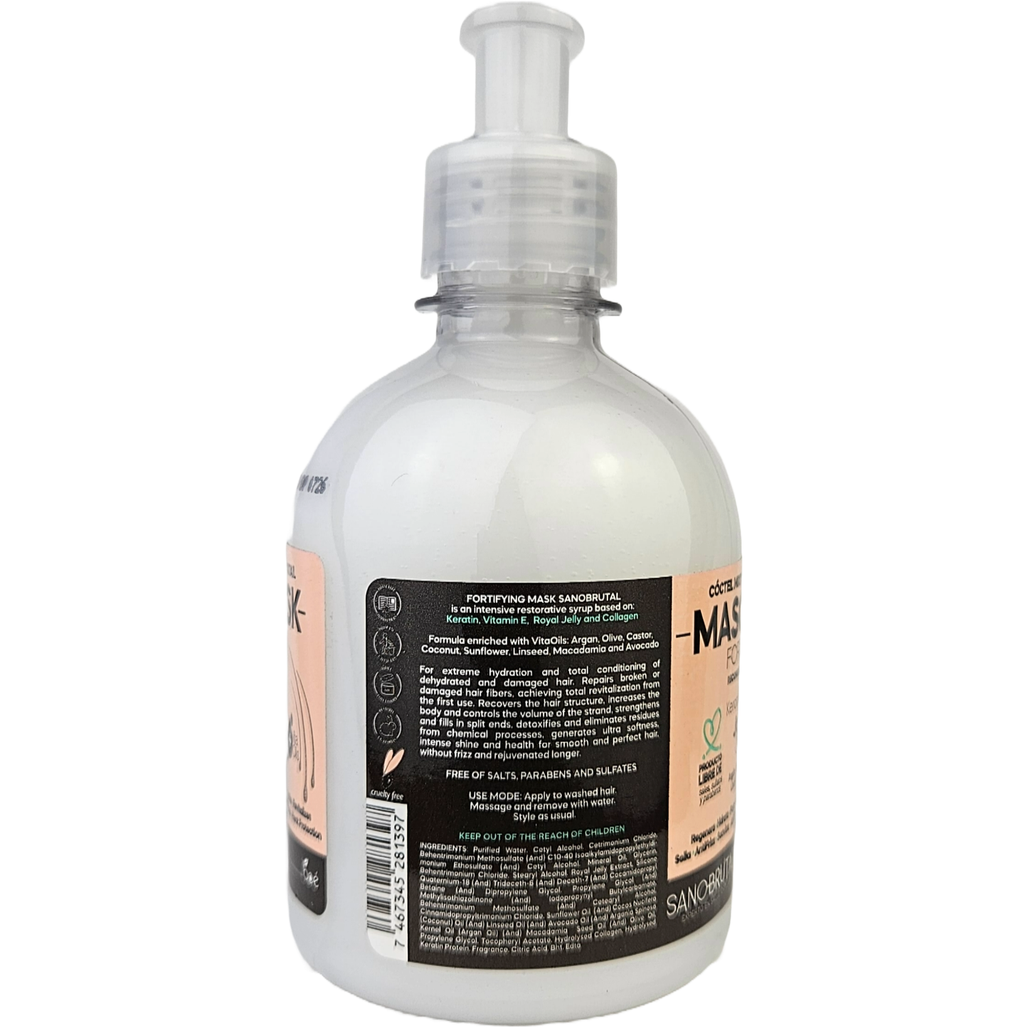 JALEA REAL SANOBRUTAL MASCARILLA 10 Oz. 12/1