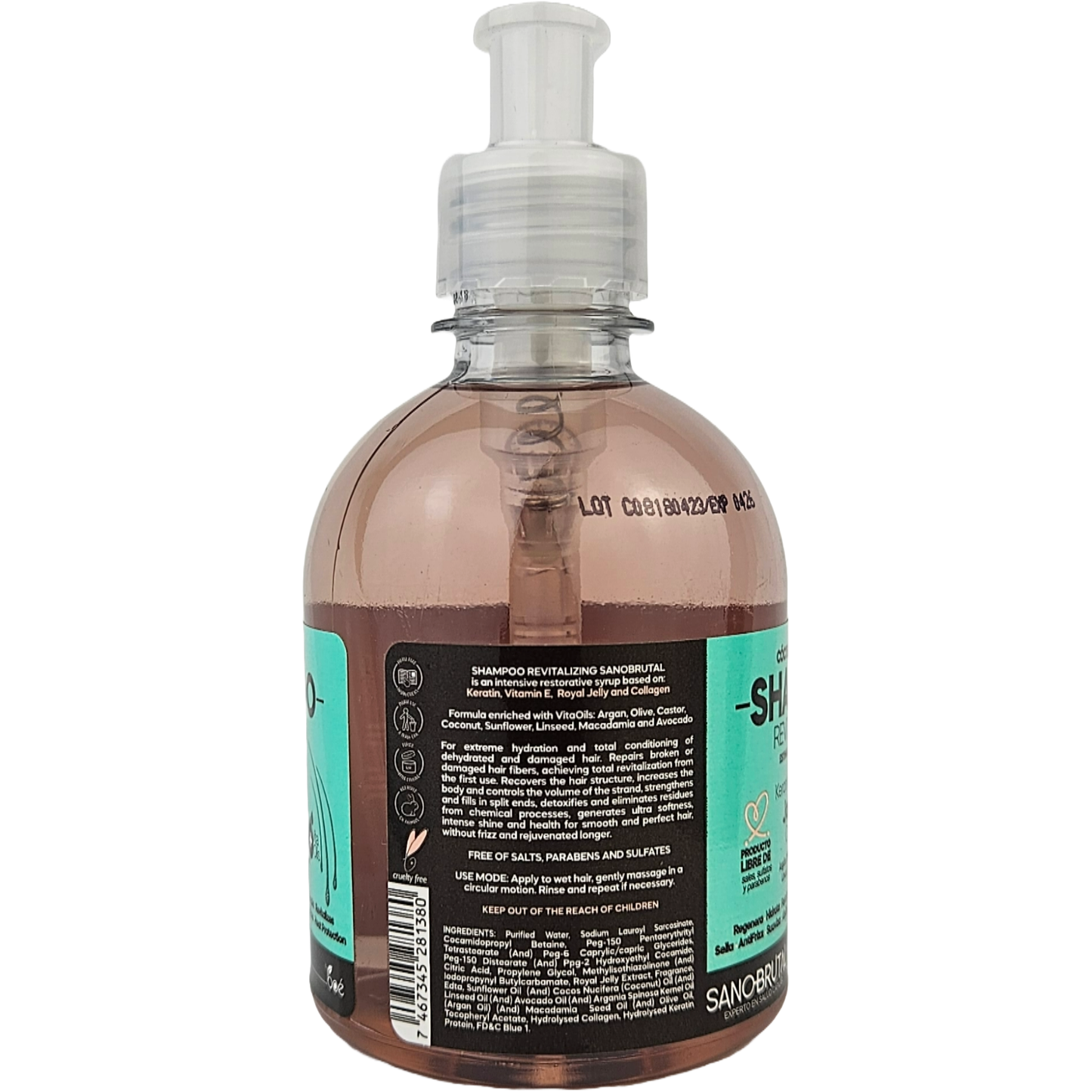 JALEA REAL SANOBRUTAL SHAMPOO 11 Oz. 12/1