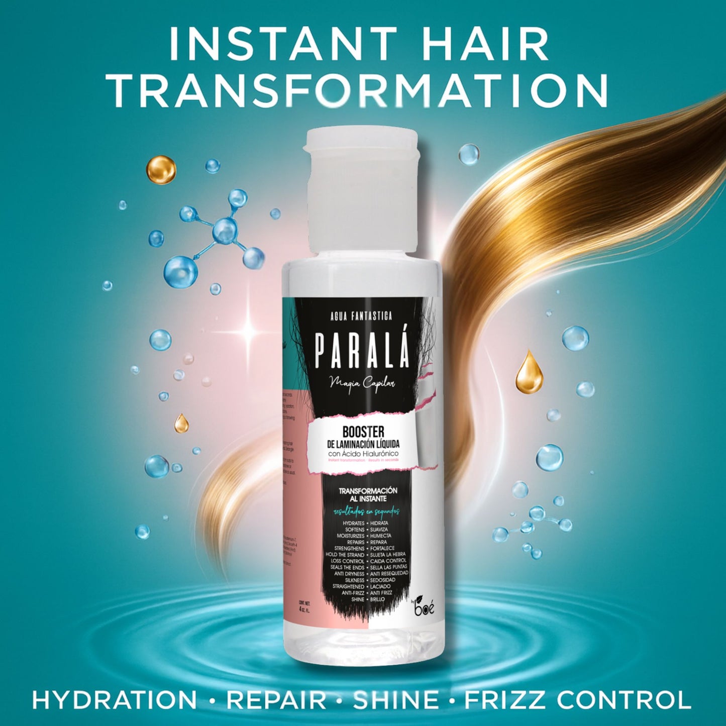 Hair Reset Super Set - 3-Step Hair Recovery Kit with Heat Protectant Spray, Lamellar Treatment & Keratin Reconstructor