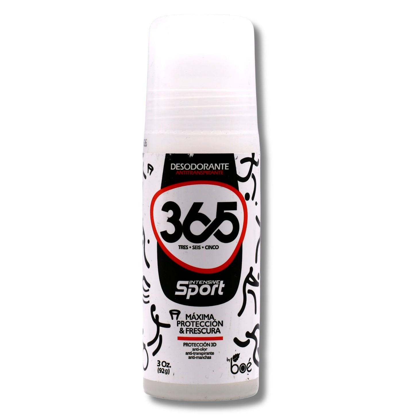 365 Intense Sport Antiperspirant Deodorant 3 oz - 3D Protection: Anti-Odor, Anti-Perspirant