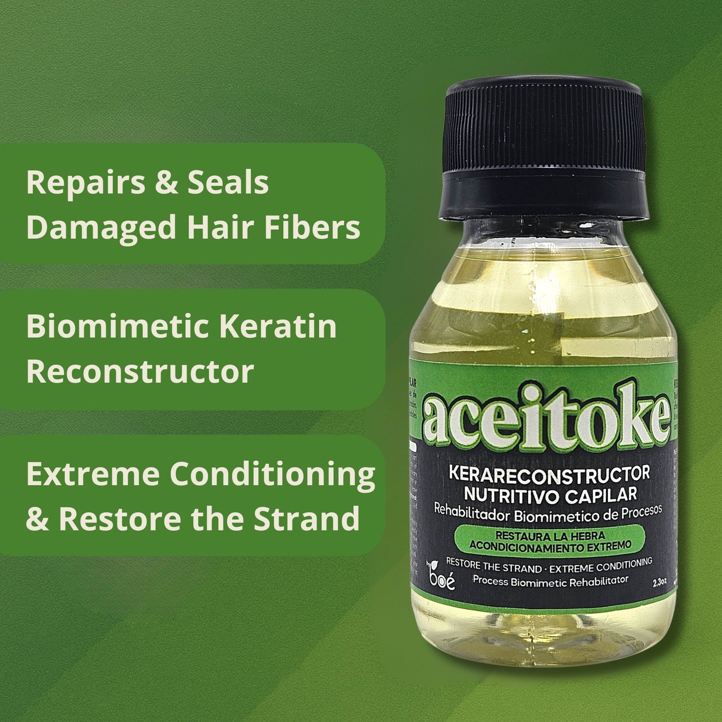 Hair Reset Super Set - 3-Step Hair Recovery Kit with Heat Protectant Spray, Lamellar Treatment & Keratin Reconstructor