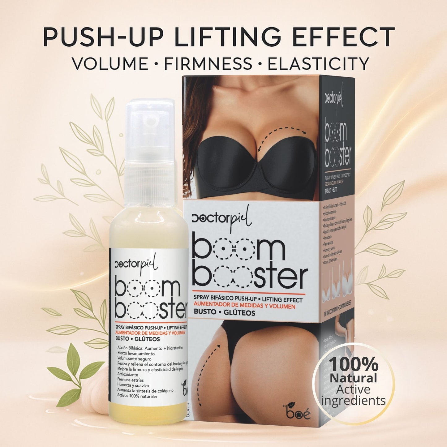 Doctor Piel BoomBooster Push-Up Spray 2 oz - Biphasic Volumizing Treatment