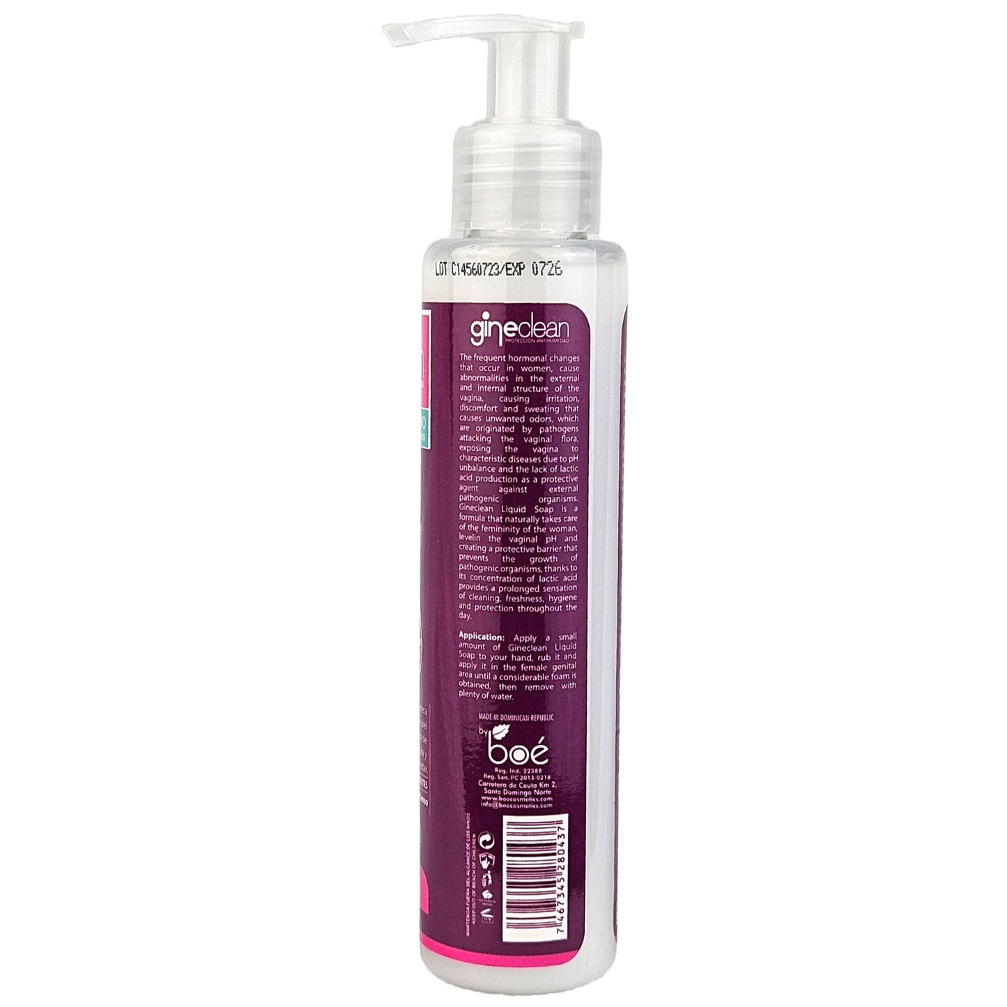 Gineclean Antihumidity Intimate Liquid Soap 4.2 oz - Daily Feminine Wash