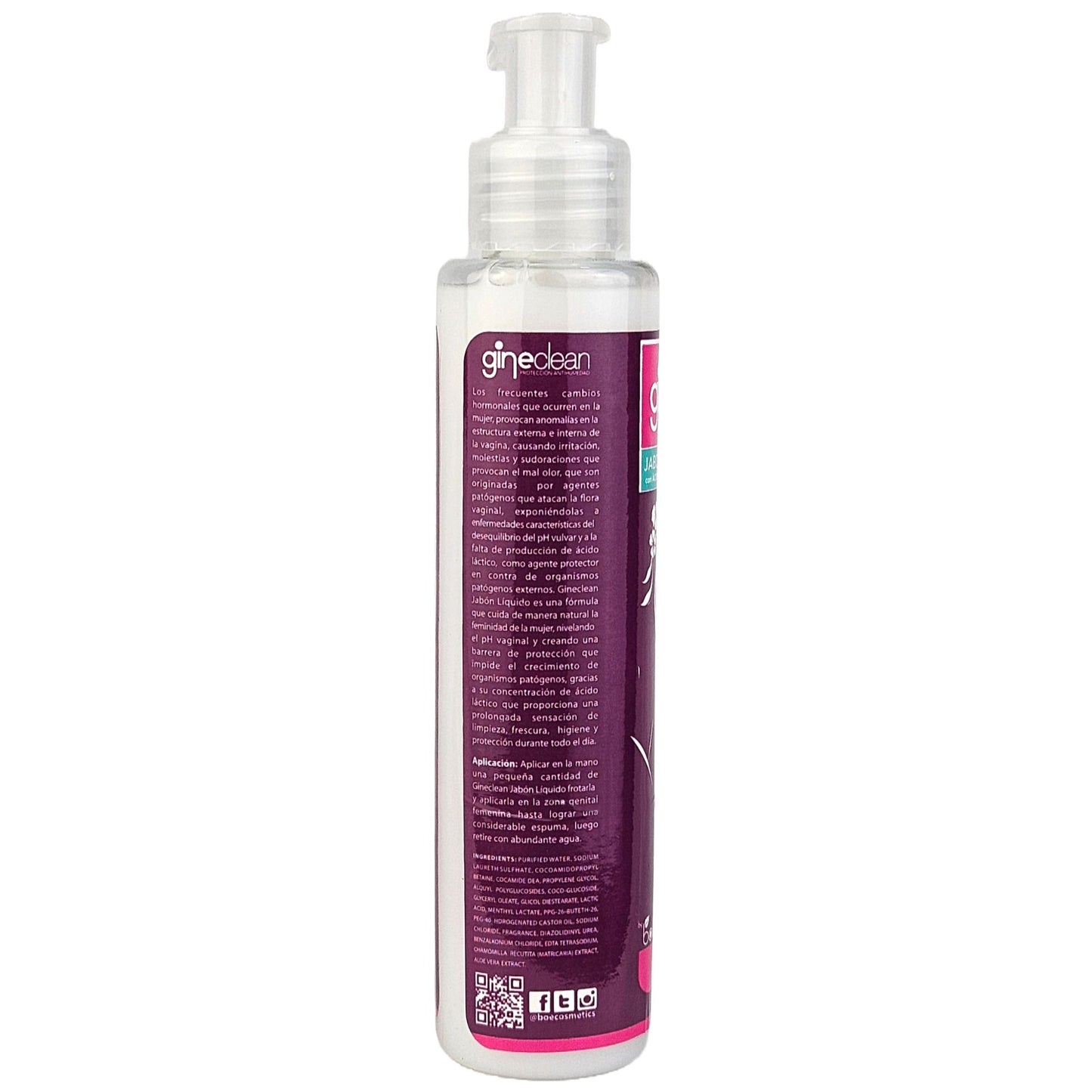 Gineclean Antihumidity Intimate Liquid Soap 4.2 oz - Daily Feminine Wash