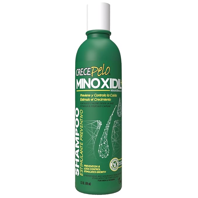 Hair Regrowth Duo - 2% Minoxidil Shampoo 12.5 oz + 5% Minoxidil Topical Solution 3.2 oz