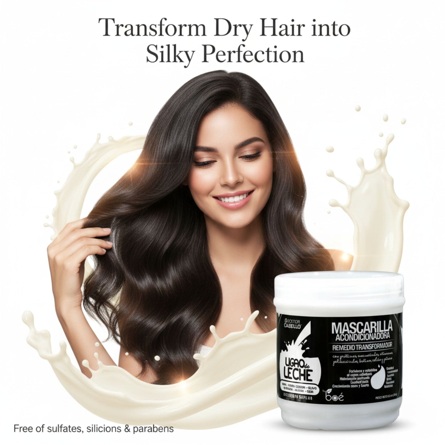 Ligao de Leche Hair Mask 8.5 oz - Deep Repair Conditioning Treatment