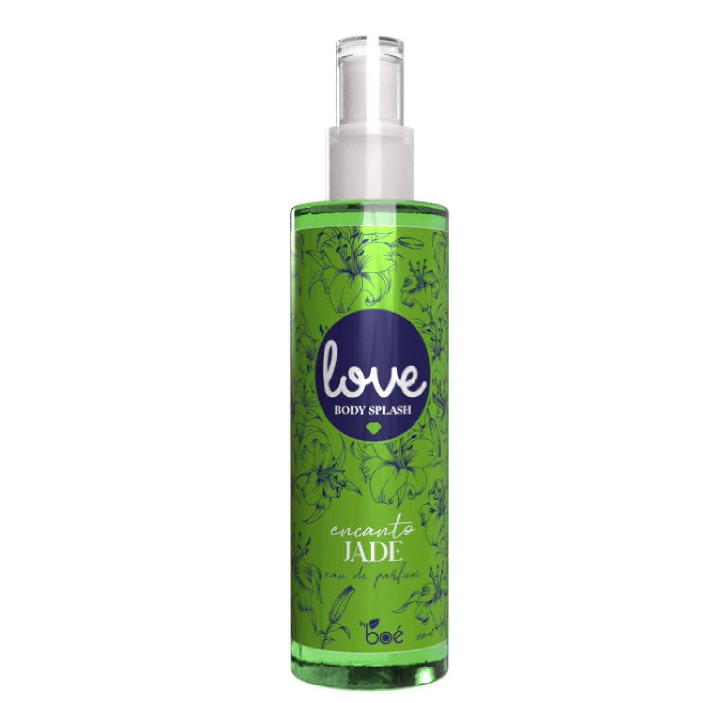 Love Body Splash Encanto Jade Eau de Parfum 8 oz - Floral Woody Body Mist