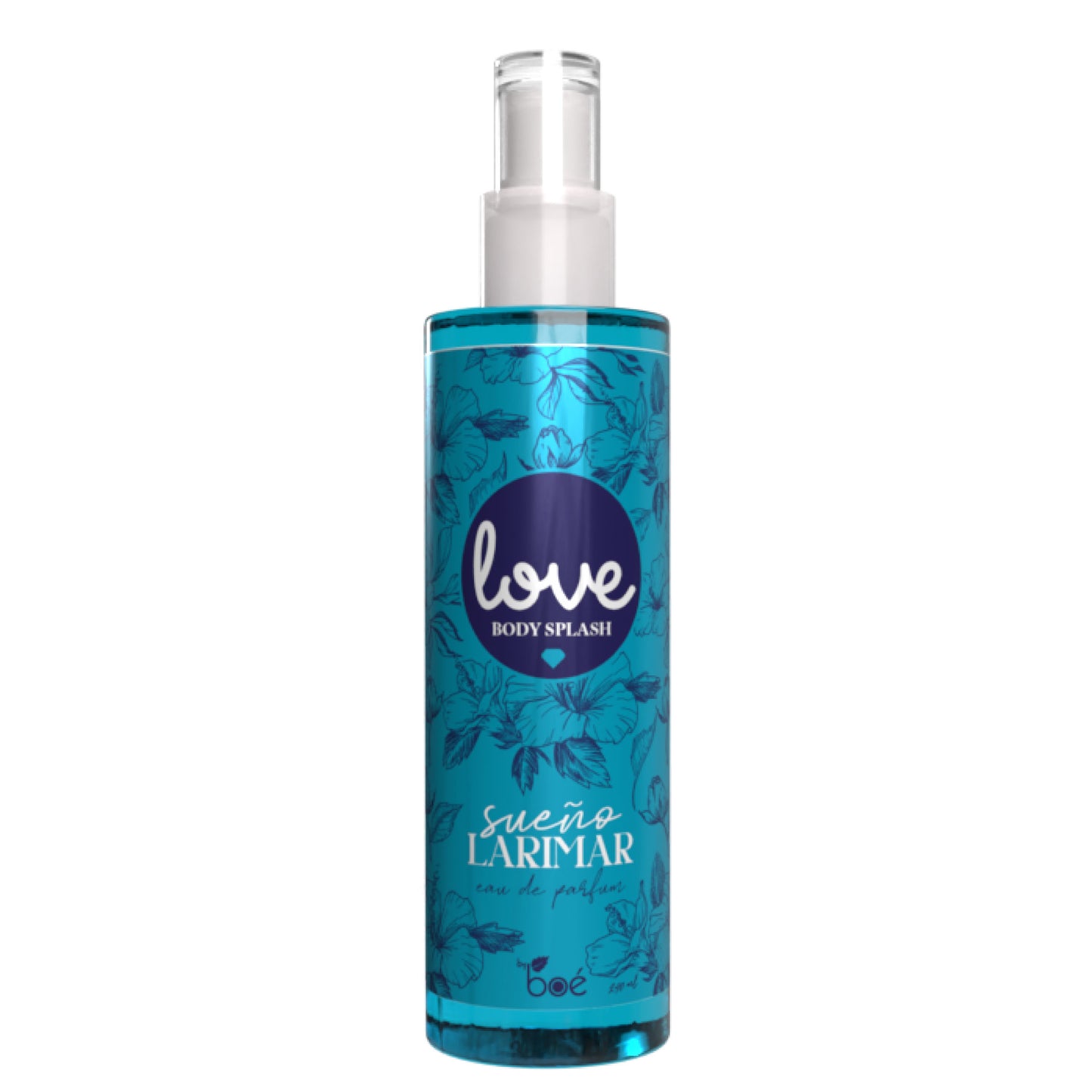 Love Body Splash Larimar Eau de Parfum 8 oz - Daily Use Fragrance Spray