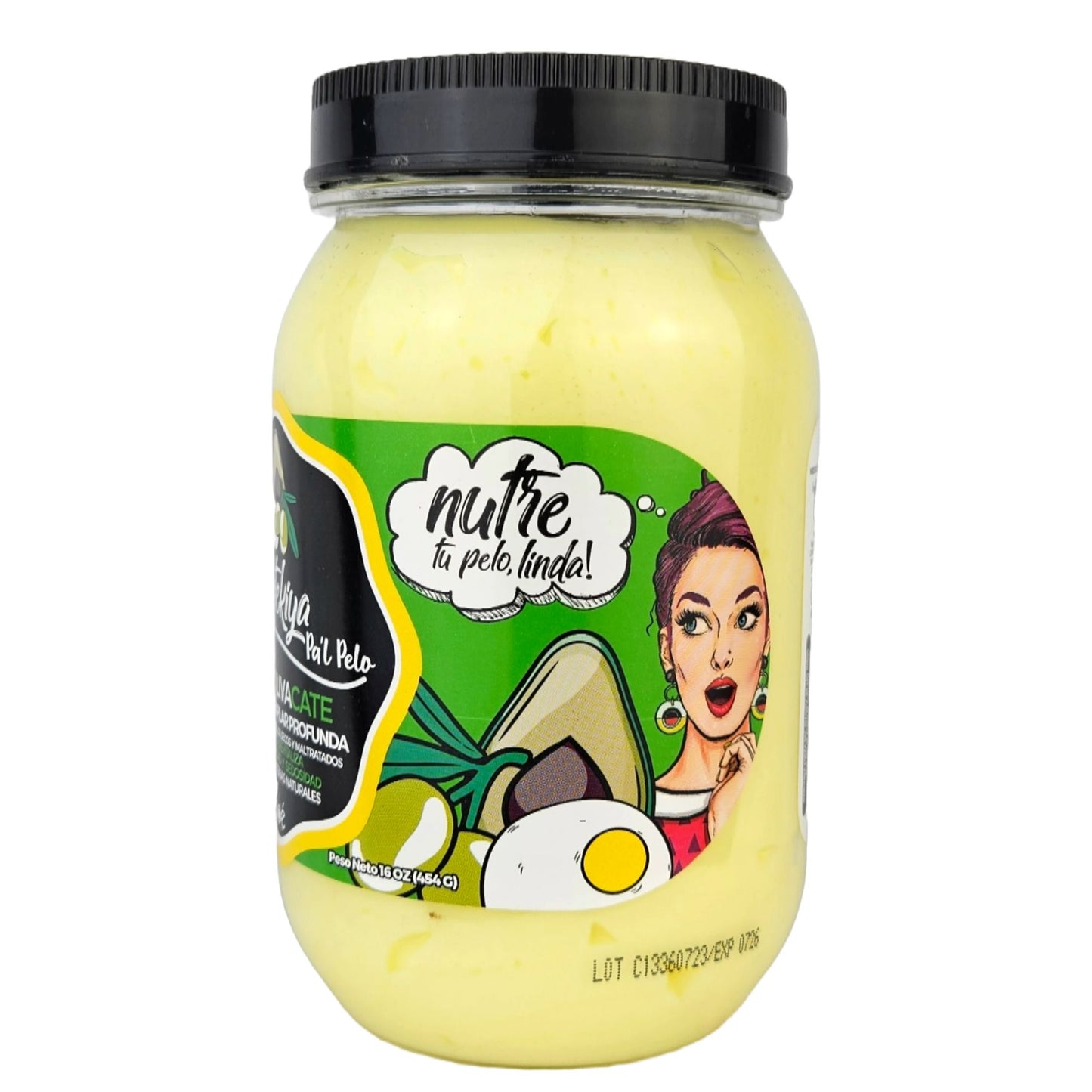 Mantekiya Pal Pelo Hair Butter 16 oz - Deep Nutrition for Dry & Damaged Hair