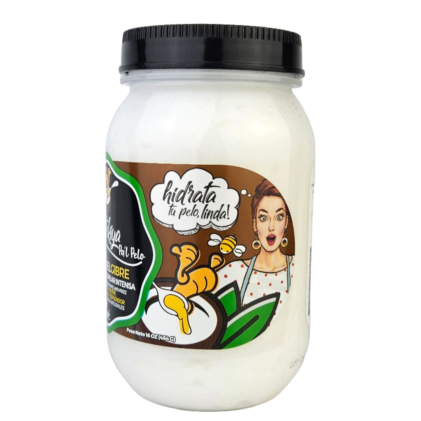 Mantekiya Pal Pelo Hair Butter 16 oz - Intense Hydration with Coconut