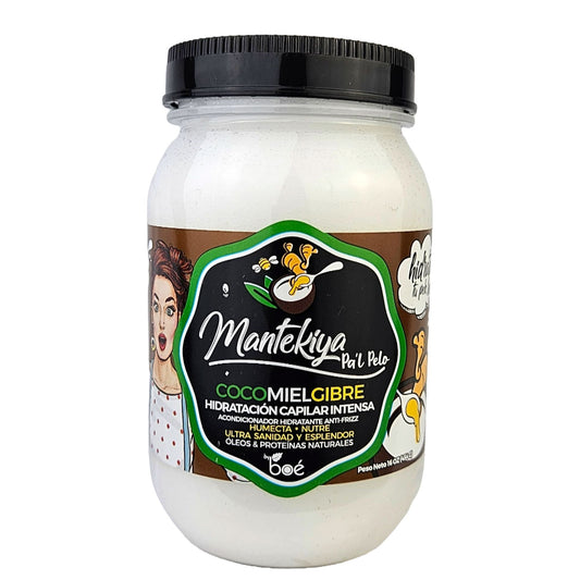 Mantekiya Pal Pelo Hair Butter 16 oz - Intense Hydration with Coconut