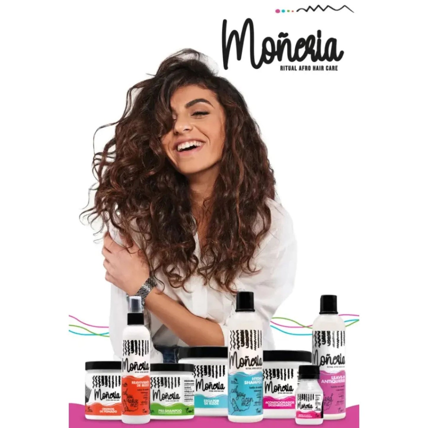 Moneria Afro Hair Care Super Set – Moisture, Frizz Control & Shine