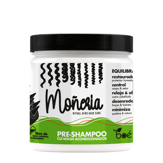 Moneria Ritual Afro Hair Care Pre-Shampoo Co-Wash Conditioner 8.5 oz
