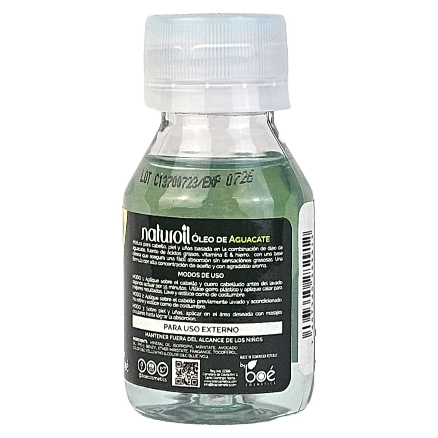 Naturoil Avocado Oil for Hair, Skin & Nails 2 oz - Rich in Vitamin E & Fatty Acids