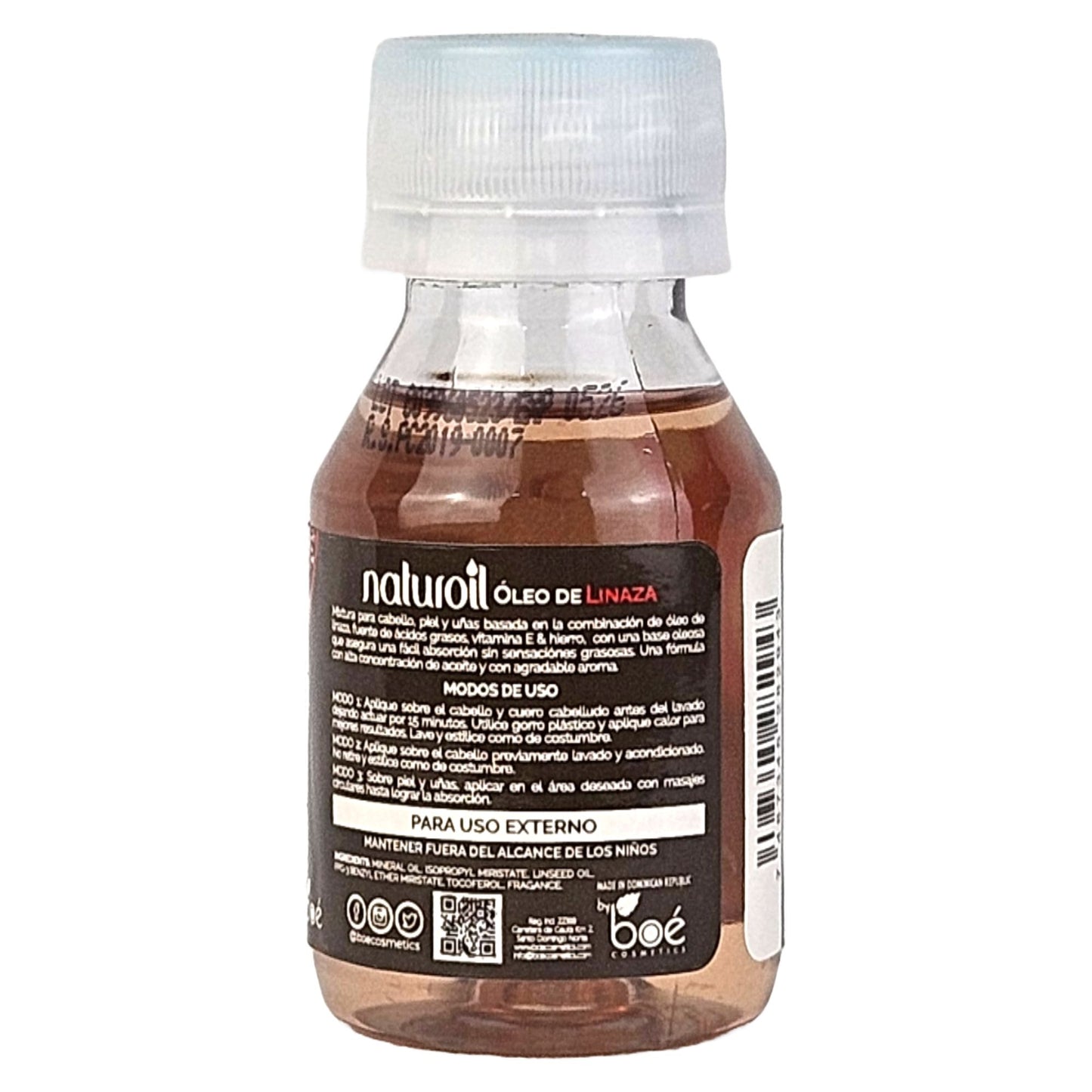 Naturoil Linseed Oil 2 oz - Multi-Use Oil for Hair, Skin & Nails