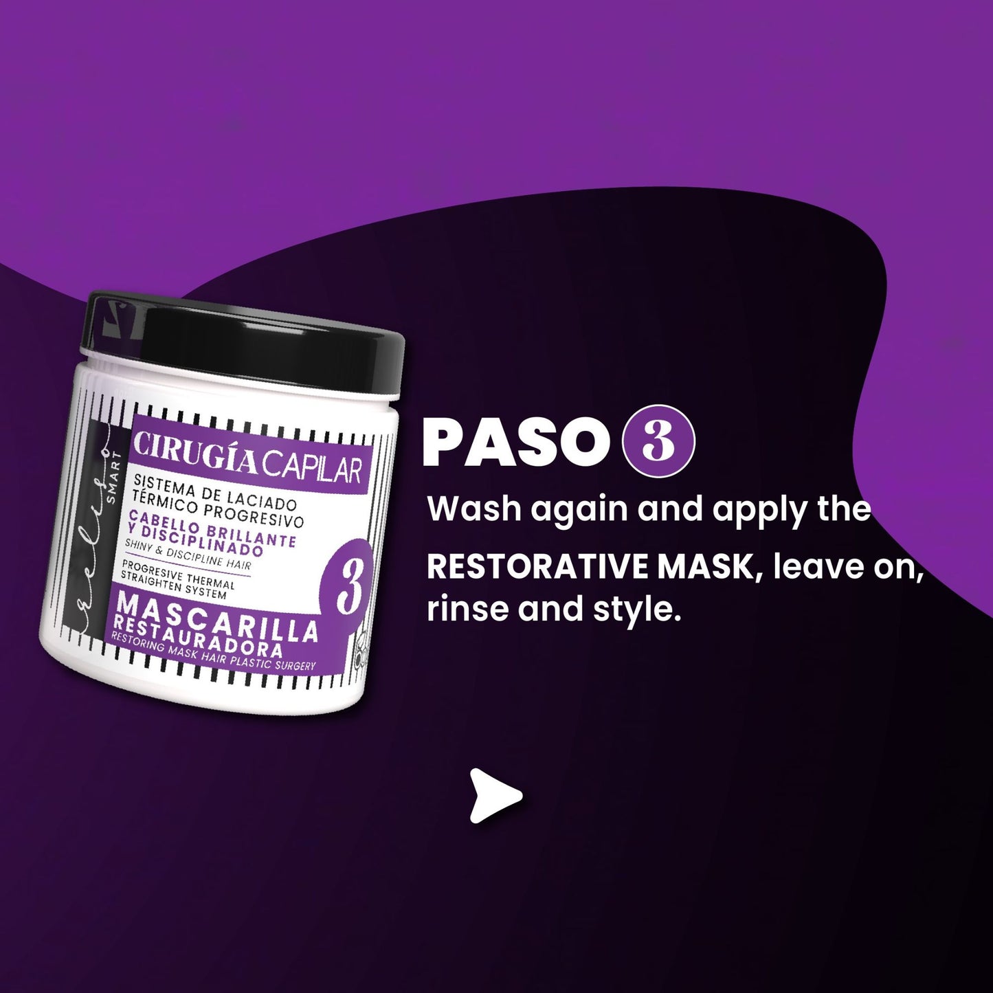 Relizo Hair Smoothing Treatment Kit – 3-Step Anti-Frizz System