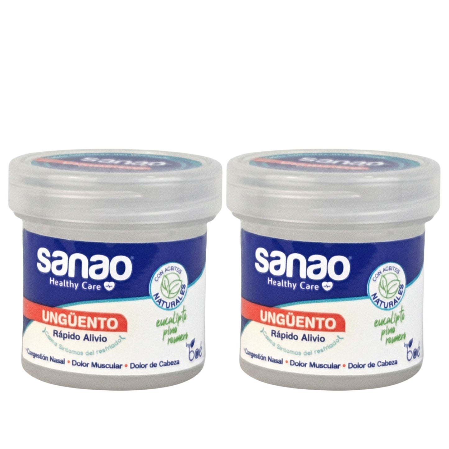 Sanao Healthy Care Soothing Ointment 2.34 oz – Eucalyptus, Rosemary & Pine Oils