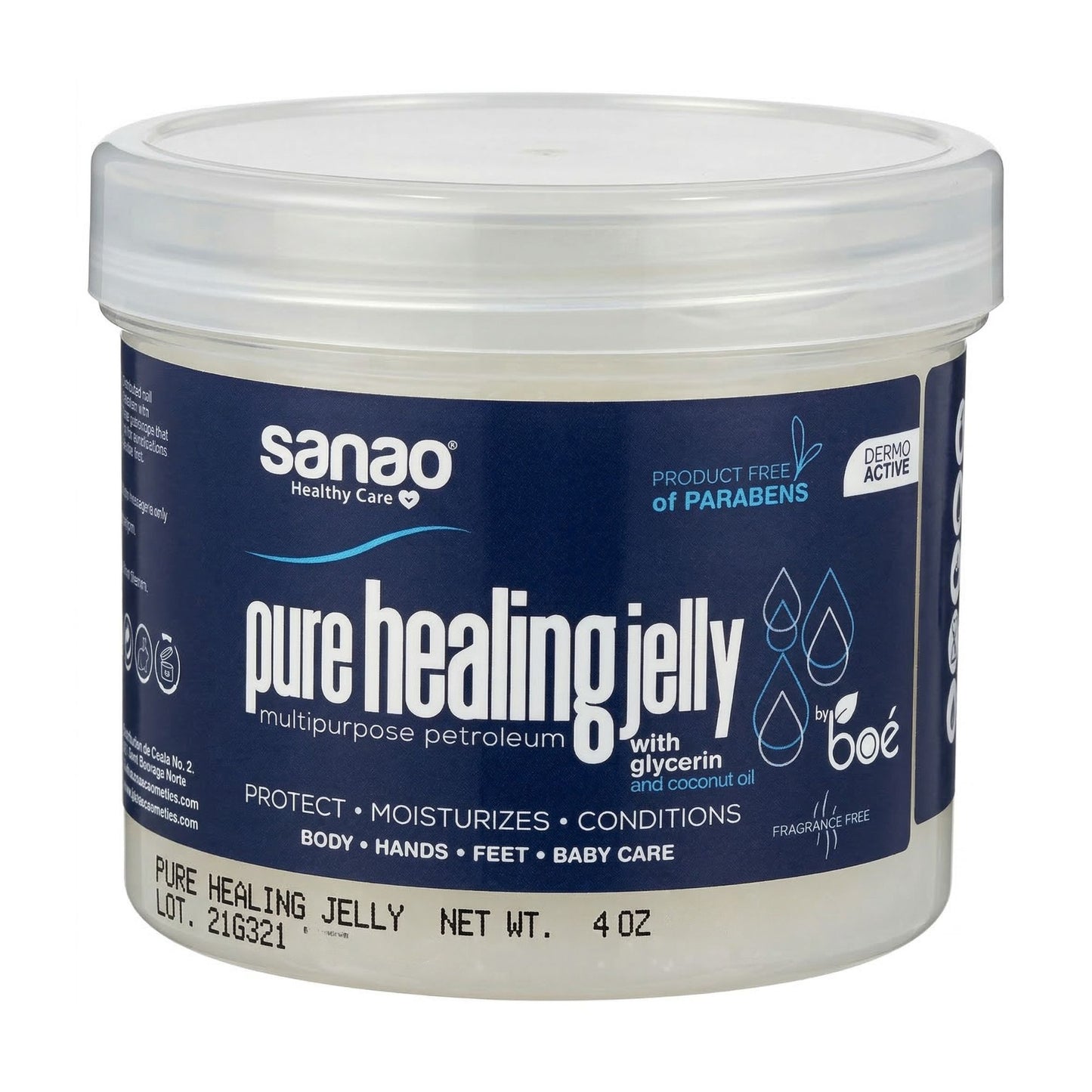 Sanao Pure Healing Jelly 4 oz – Multipurpose Skin Protectant