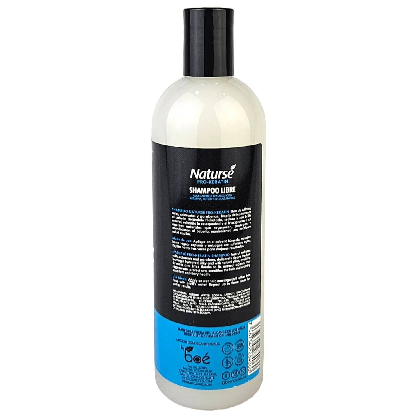 Shampoo Pro-Keratin Sulfate-Free by Naturse 16 oz