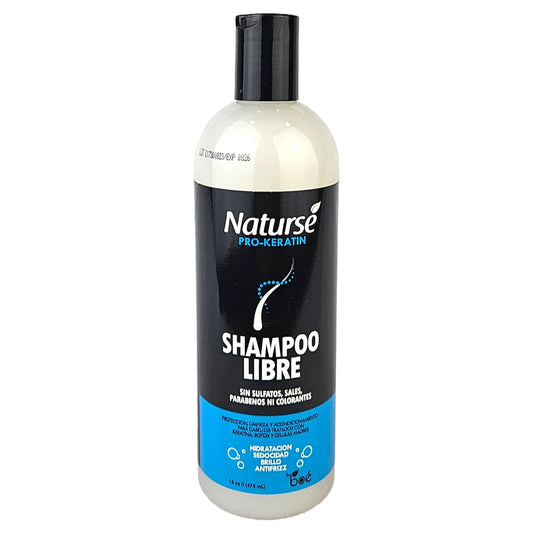 Shampoo Pro-Keratin Sulfate-Free by Naturse 16 oz