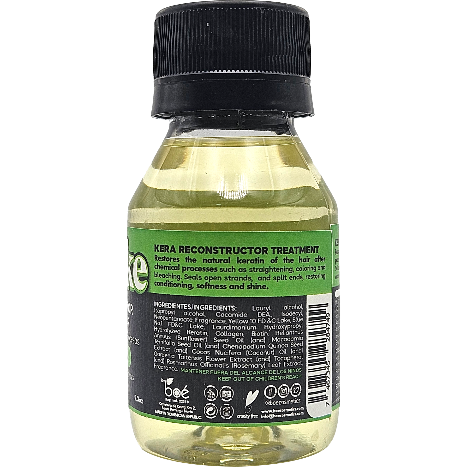Aceitoke KeraReconstructor Hair Repair Treatment 2.3 oz BOE COSMETICS USA CORP Aceitoke KeraReconstructor Hair Repair Treatment 2.3 oz BOE COSMETICS USA CORP