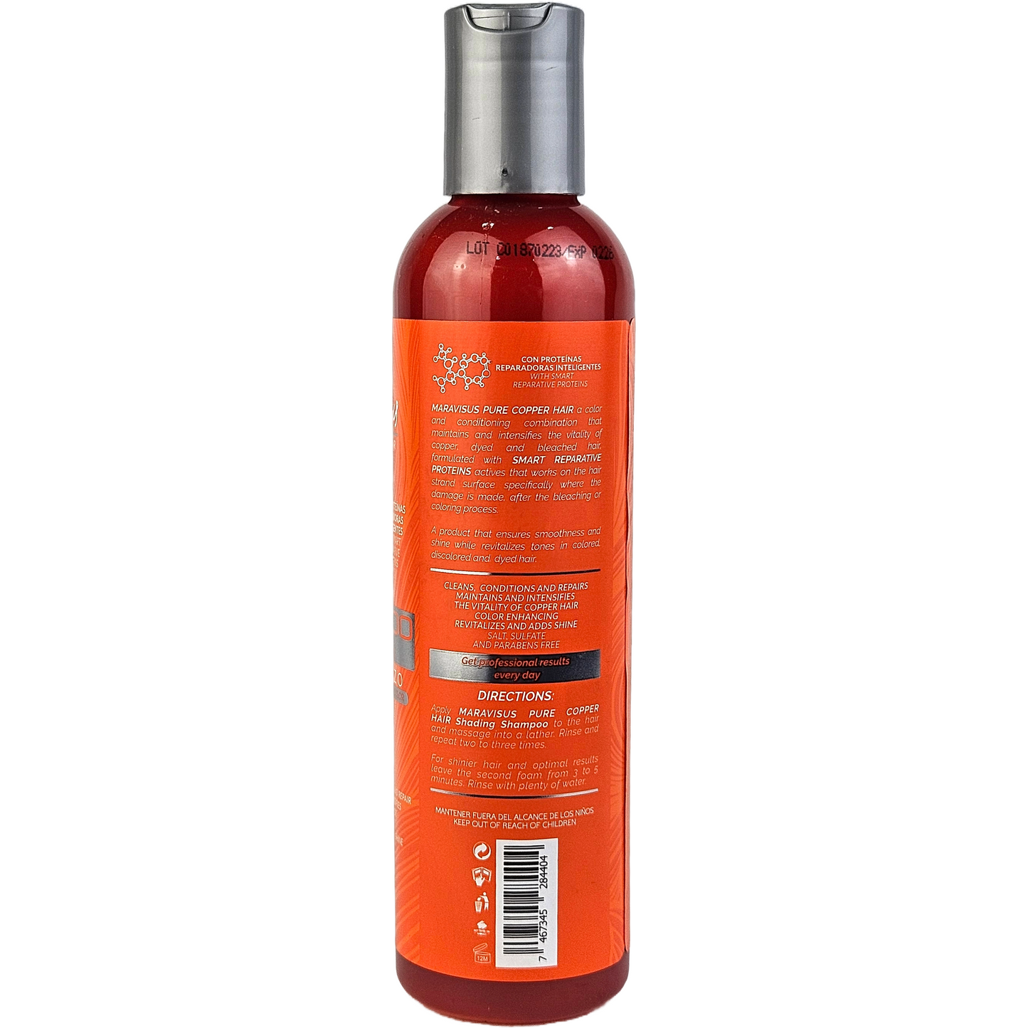 MARAVISUS PURO COBRIZO SHAMPOO MATIZANTE 8.16 OZ/245 ML 24/1