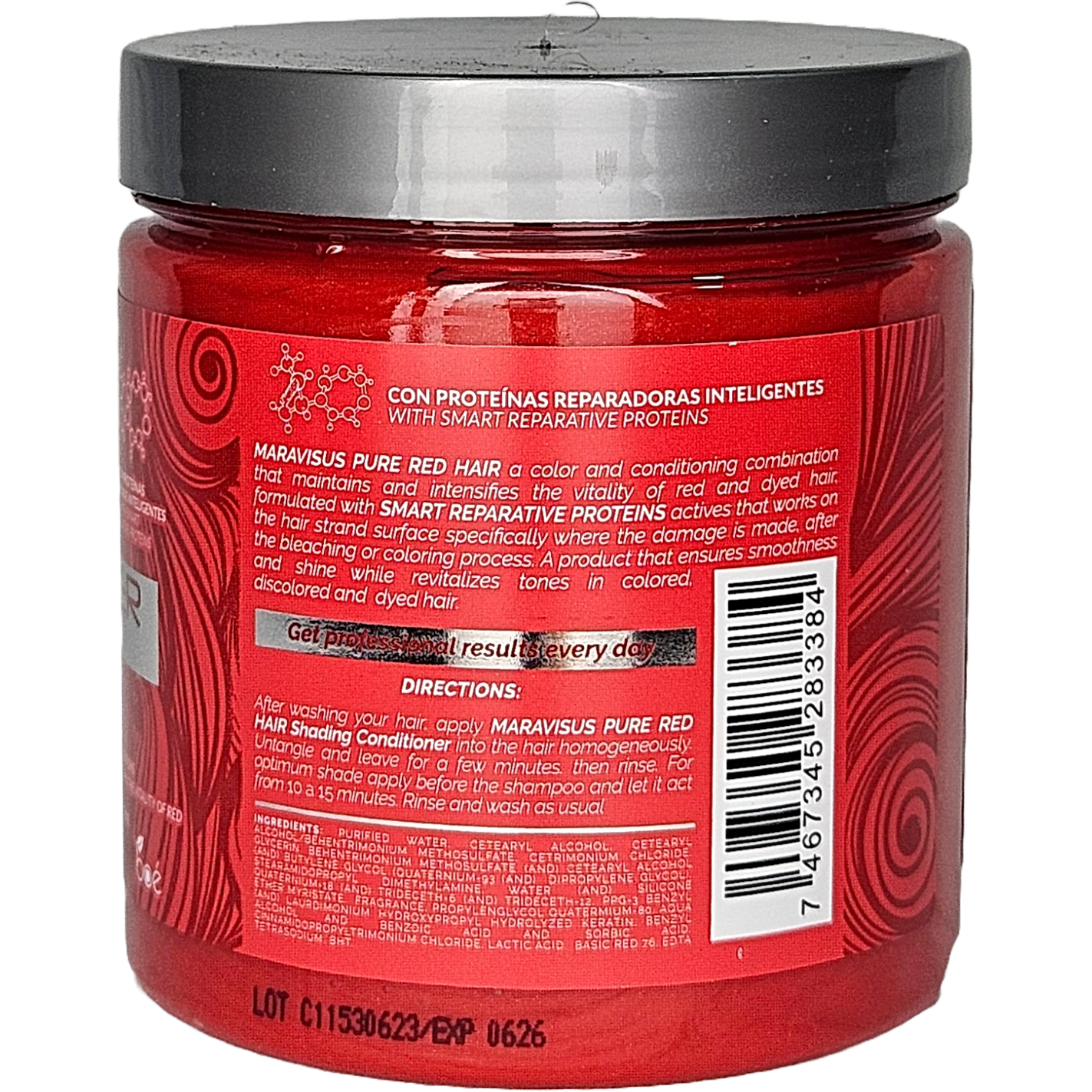 MARAVISUS PURO ROJO CONDITIONER  MATIZANTE 8.5Z/240 GRS 24/1