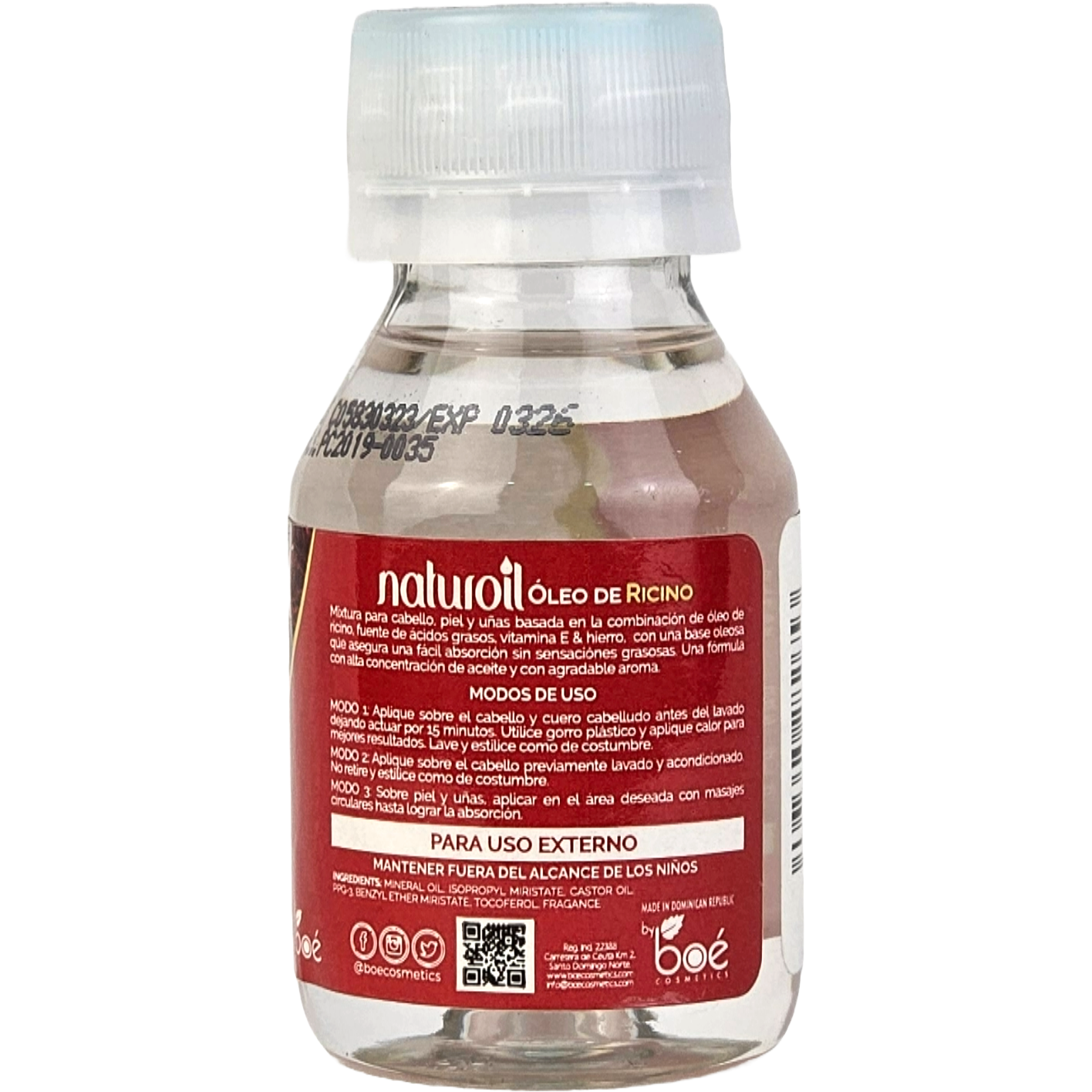 NATUROIL OLEO RECINO 2 Oz. 48/1