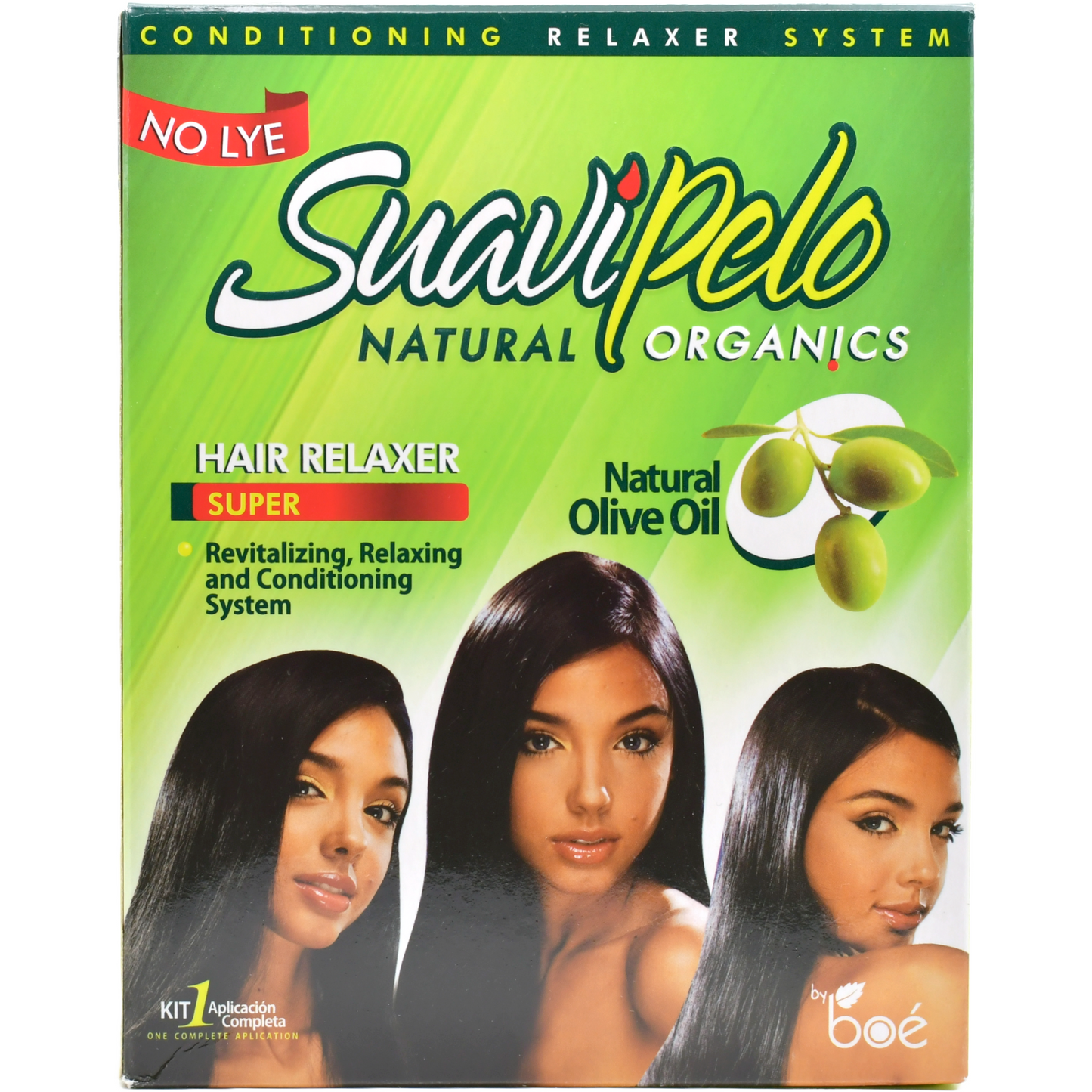 SUAVIPELO HAIR RELAXER NO LIE KIT 1 APLICATIONS 12/1