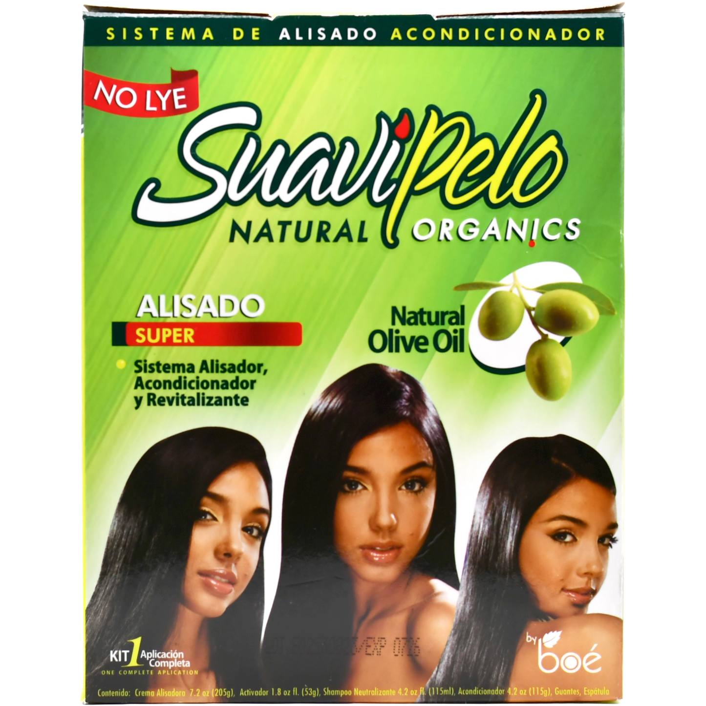 SUAVIPELO HAIR RELAXER NO LIE KIT 1 APLICATIONS 12/1